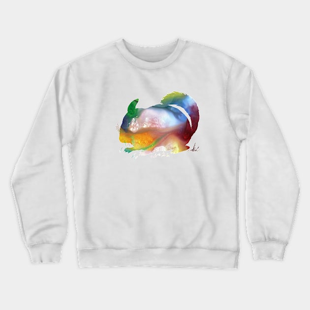 Chinchilla Crewneck Sweatshirt by BittenByErmines